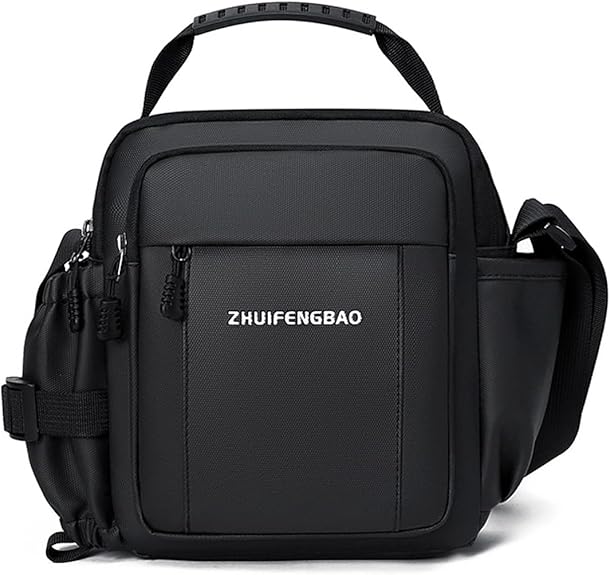 Herren Umhängetasche wasserdicht Crossbody Messenger Nylon Alltag & Reise - Rabadu