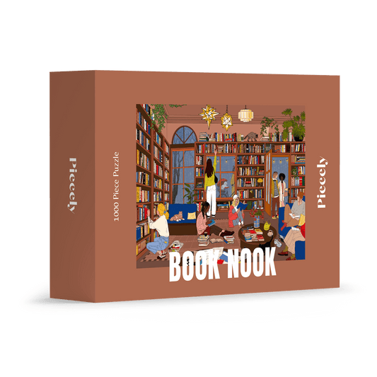 Piecely Book Nook Puzzle, 1000 Teile
