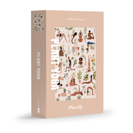 Piecely Plant Yoga Puzzle, 1000 Teile