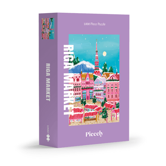 Piecely Riga Market Puzzle, 1000 Teile