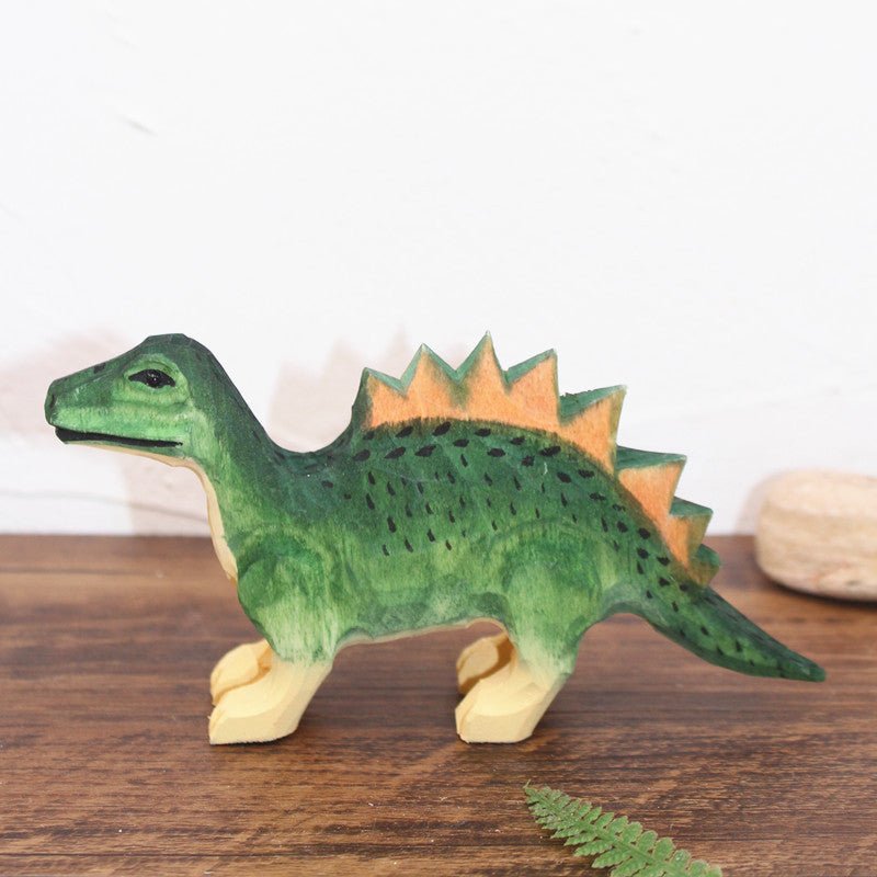 Dinosaurier Figuren aus Holz für Kinder - Fantasievolles Lernen - Rabadu