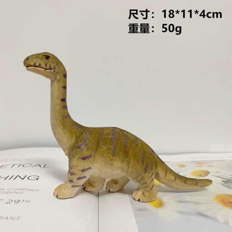 Dinosaurier Figuren aus Holz für Kinder - Fantasievolles Lernen - Rabadu