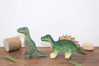 Dinosaurier Figuren aus Holz für Kinder - Fantasievolles Lernen - Rabadu