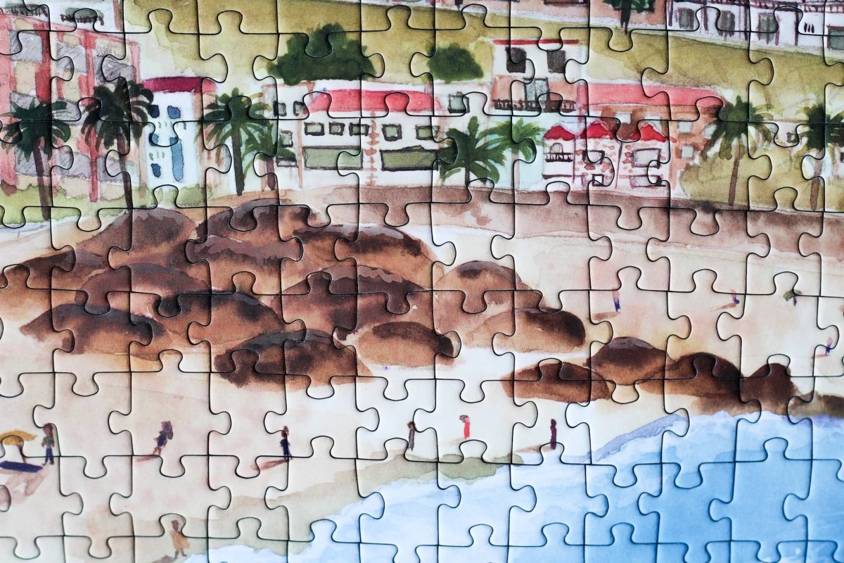 Piecely Camps Bay Puzzle, 500 Teile - Rabadu