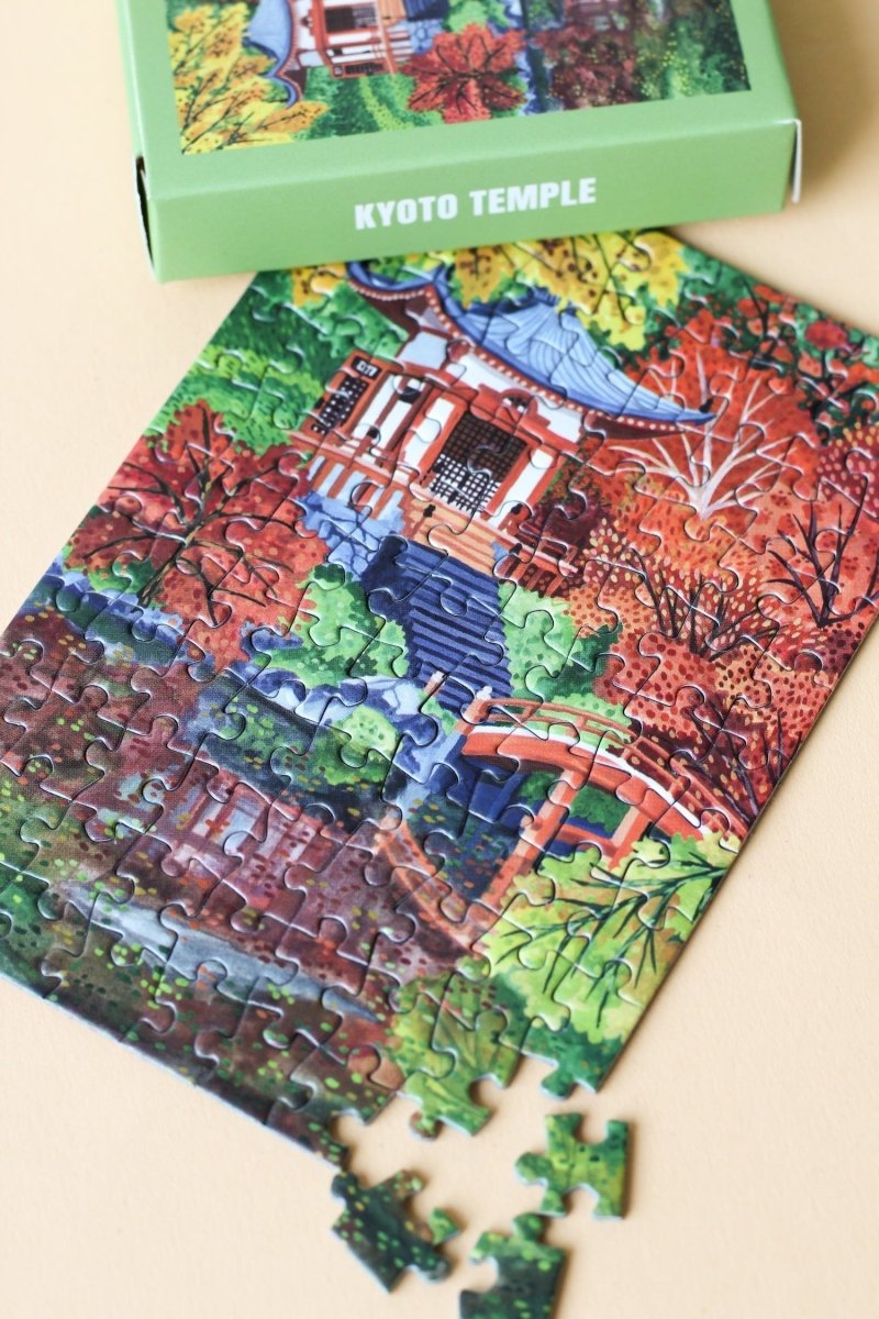 Piecely Kyoto Temple Minipuzzle, 99 Teile - Rabadu