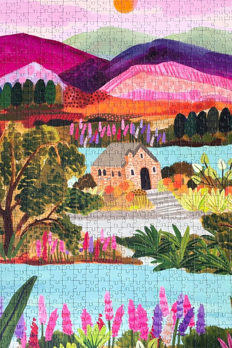 Piecely Lake Tekapo Puzzle, 1000 Teile - Rabadu
