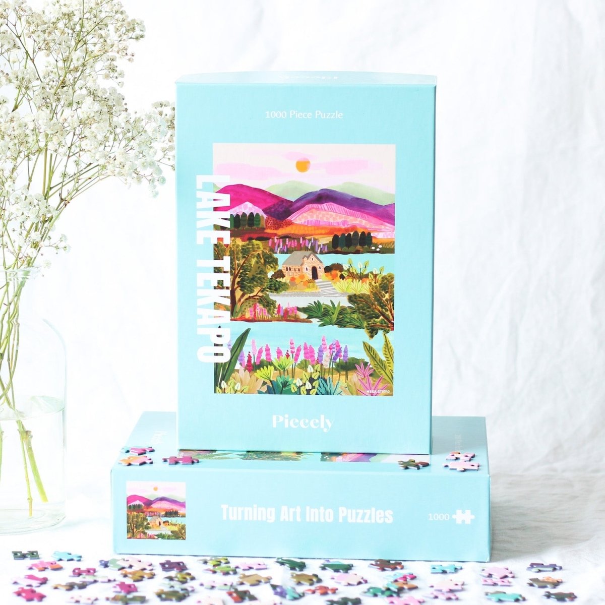 Piecely Lake Tekapo Puzzle, 1000 Teile - Rabadu