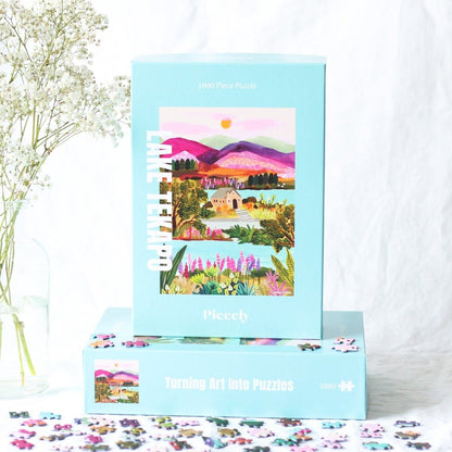 Piecely Lake Tekapo Puzzle, 1000 Teile - Rabadu