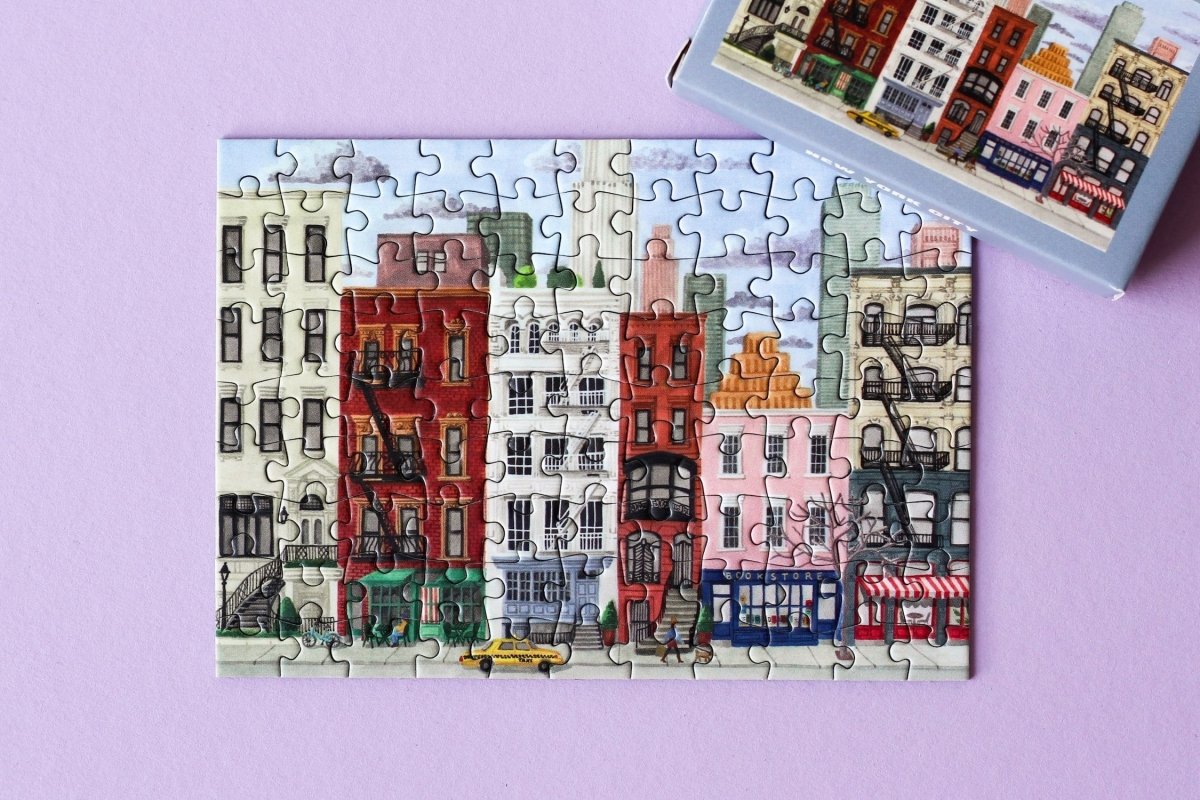 Piecely New York City Minipuzzle, 99 Teile - Rabadu