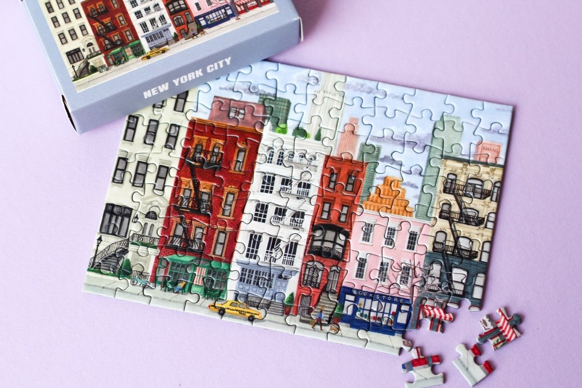 Piecely New York City Minipuzzle, 99 Teile - Rabadu