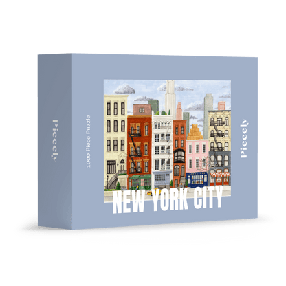 Piecely New York City Puzzle, 1000 Teile - Rabadu
