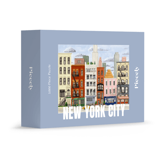 Piecely New York City Puzzle, 1000 Teile - Rabadu