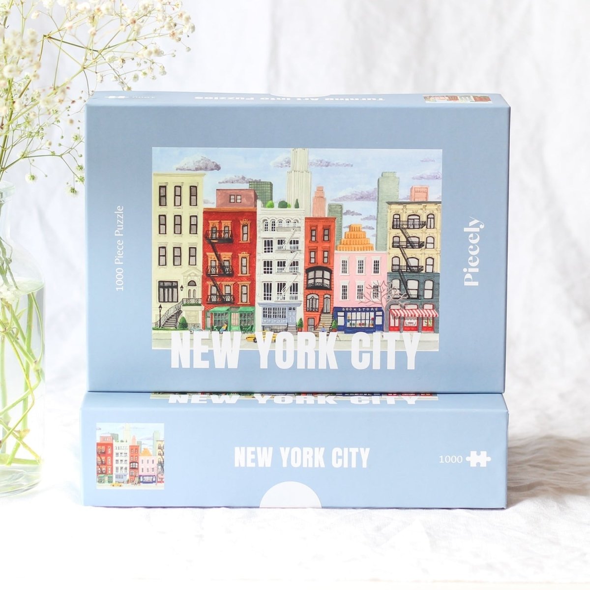 Piecely New York City Puzzle, 1000 Teile - Rabadu