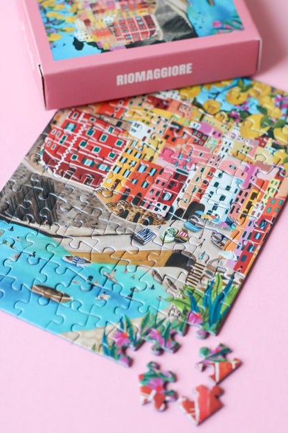 Piecely Riomaggiore Minipuzzle, 99 Teile - Rabadu