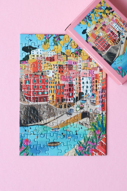 Piecely Riomaggiore Minipuzzle, 99 Teile - Rabadu