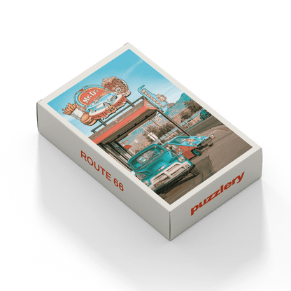 Puzzlery Route 66 Minipuzzle, 99 Teile - Rabadu