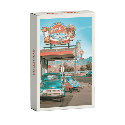 Puzzlery Route 66 Minipuzzle, 99 Teile - Rabadu